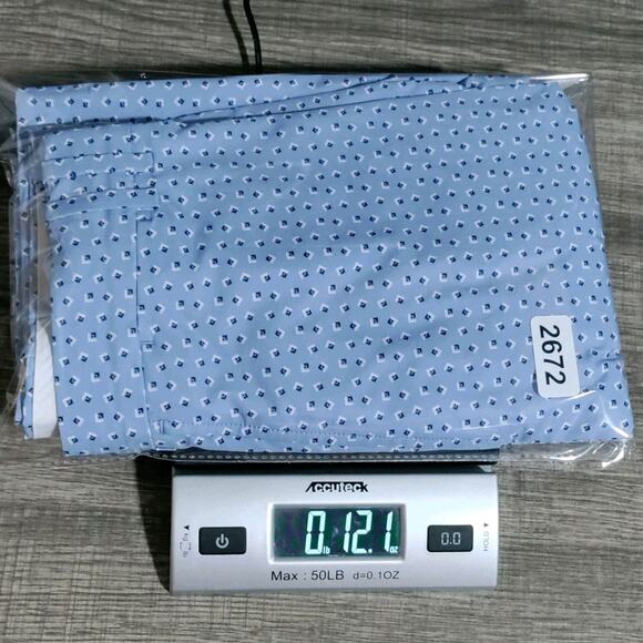 RLX Ralph Lauren Golf‎ Shorts Mens 38 Blue Geometric Performance Worn Once - Picture 15 of 15